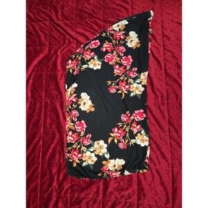 Venus Women's Floral High Low Asymmetrical Skirt Size Medium Flowy Midi Hem
